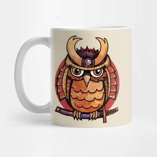 Samurai Owl by edbot5000